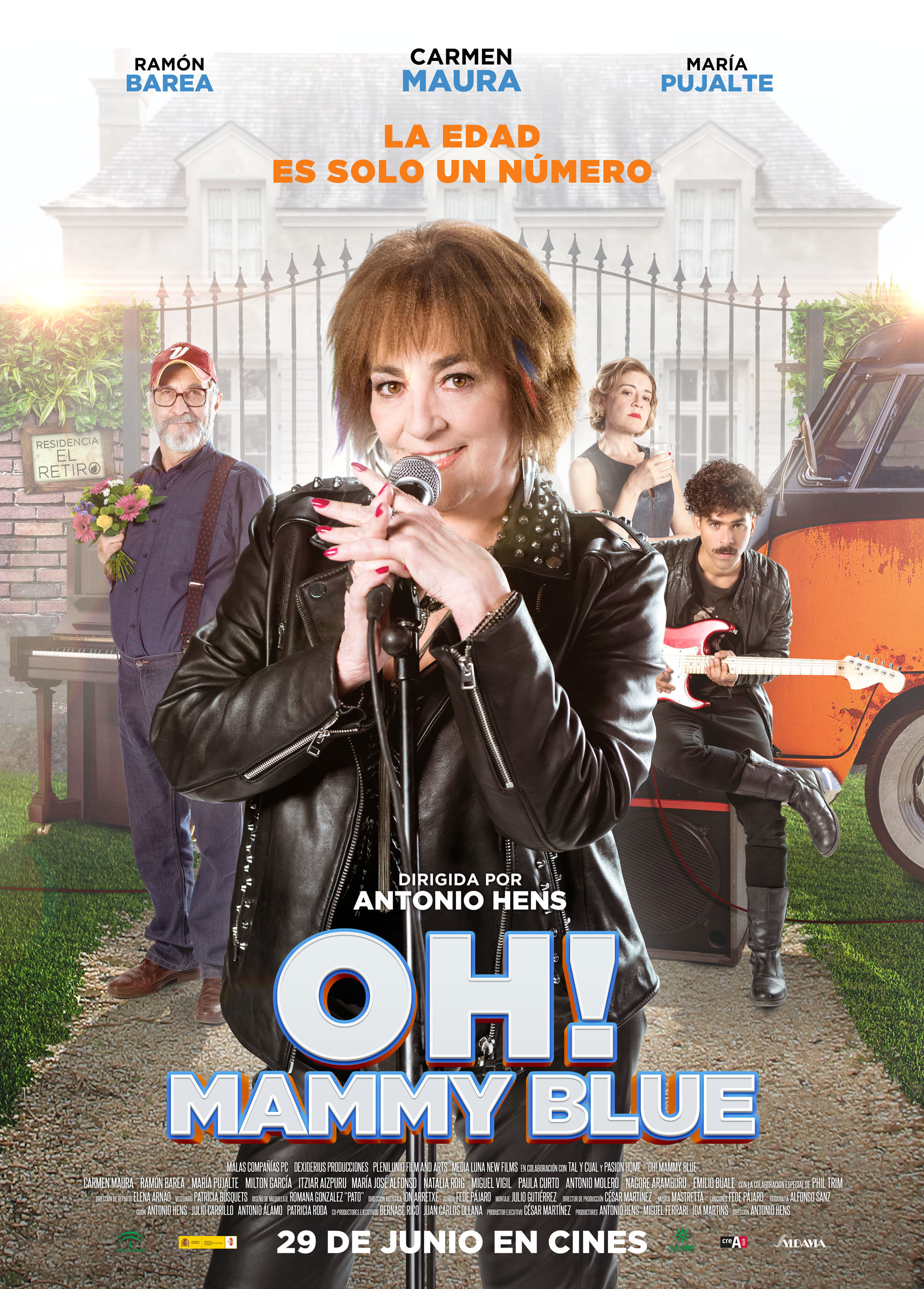 Mega Sized Movie Poster Image for Oh! Mammy Blue 