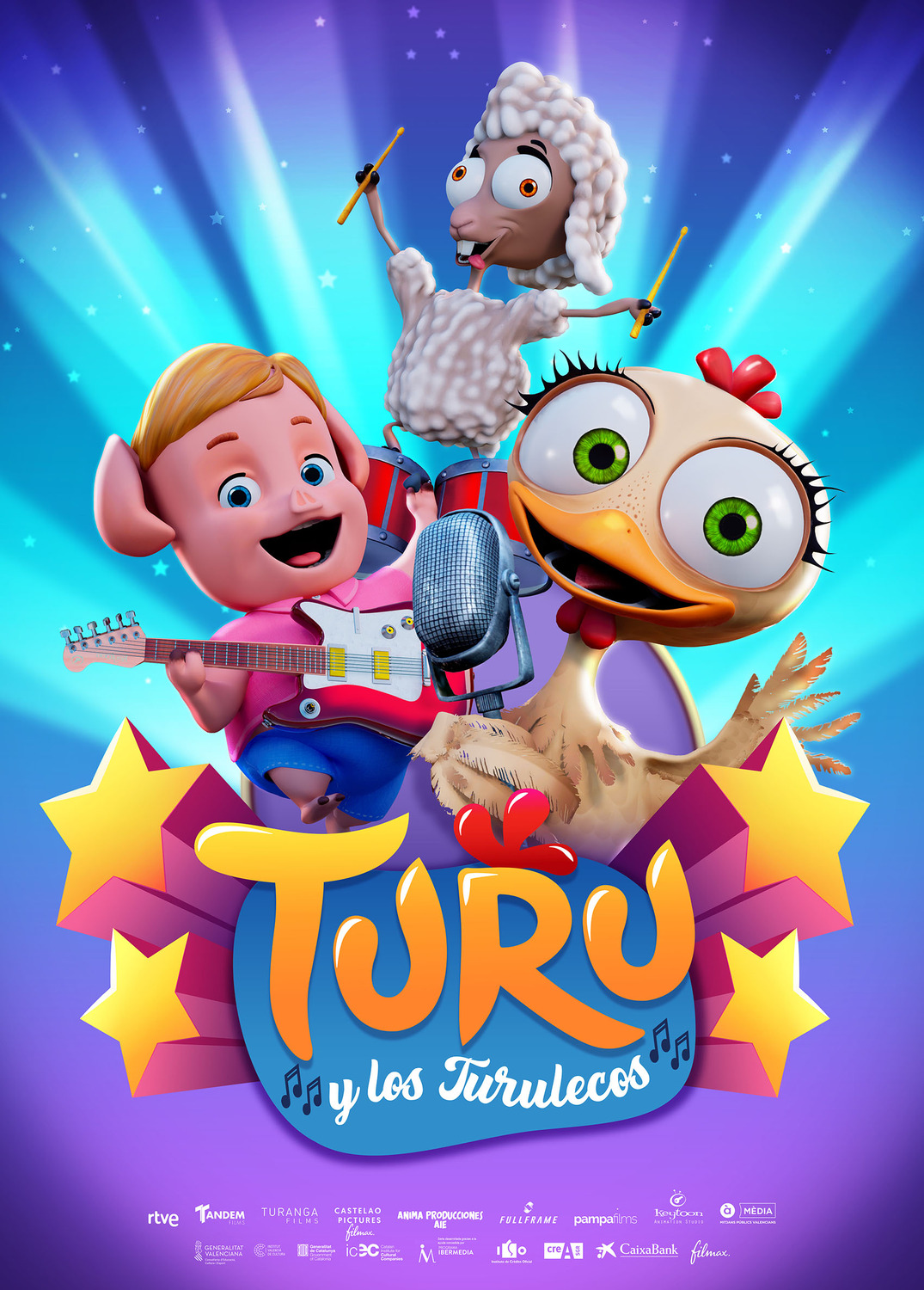 Extra Large Movie Poster Image for La gallina Turuleca (#2 of 3)