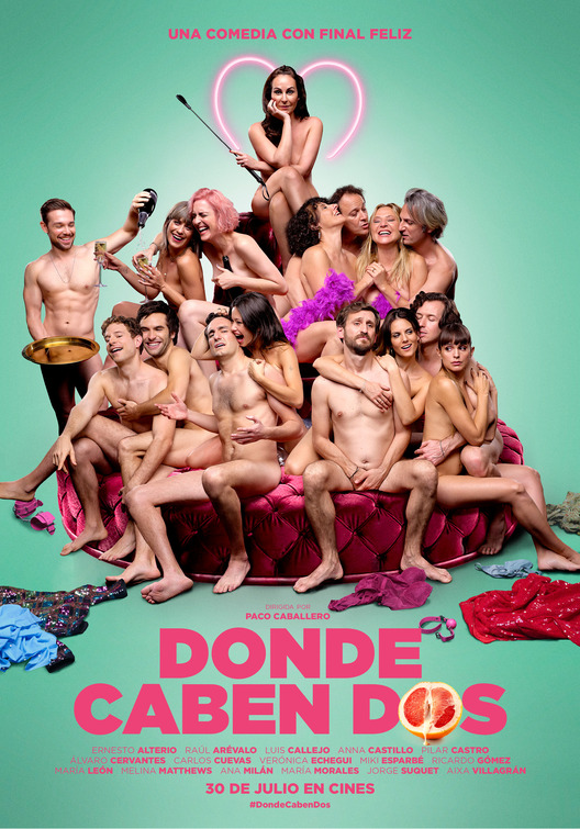 Donde caben dos Movie Poster