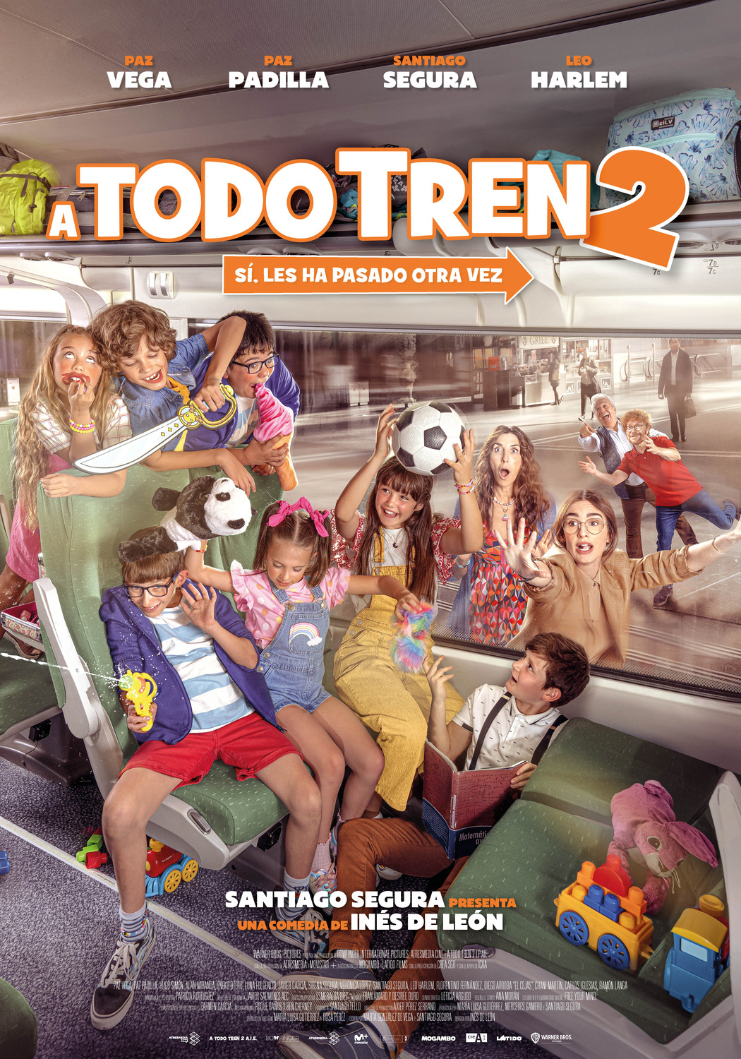 Extra Large Movie Poster Image for A todo tren 2: Ahora son ellas 