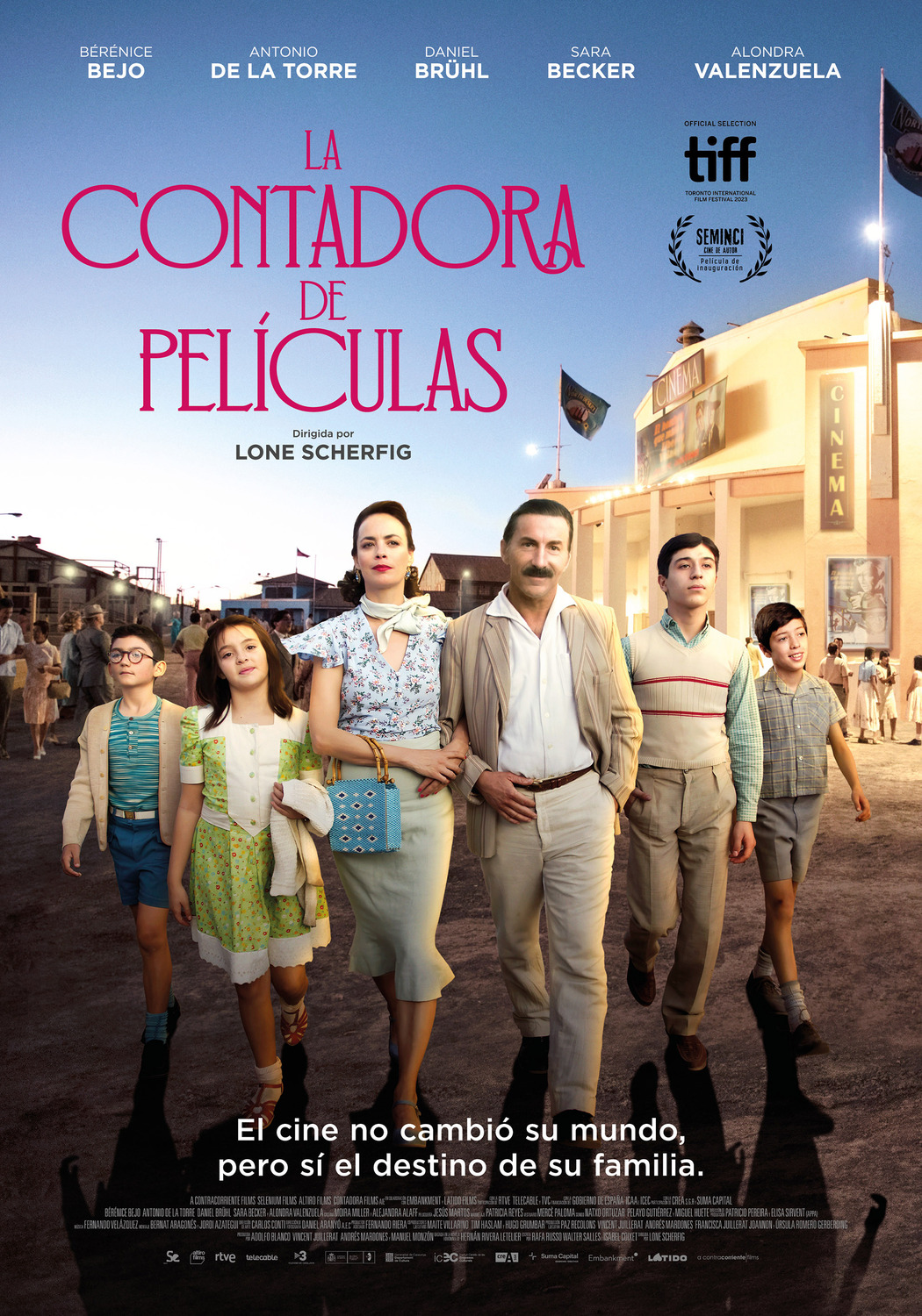 Extra Large Movie Poster Image for La contadora de películas 