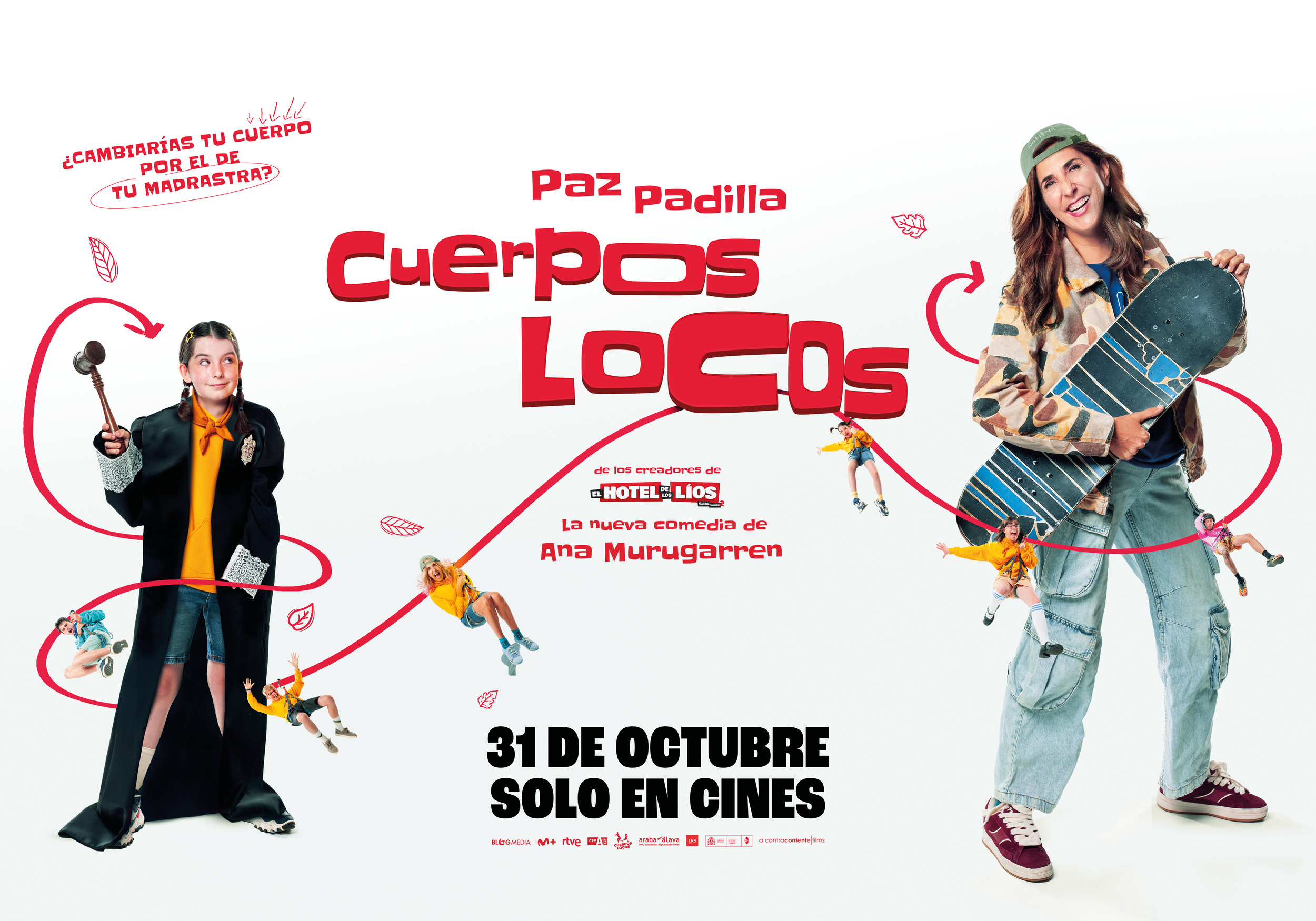 Mega Sized Movie Poster Image for Cuerpos locos (#2 of 2)