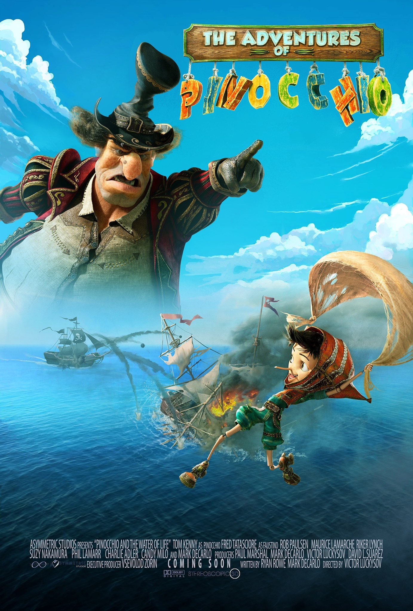 Mega Sized Movie Poster Image for Pinocchio (#2 of 3)