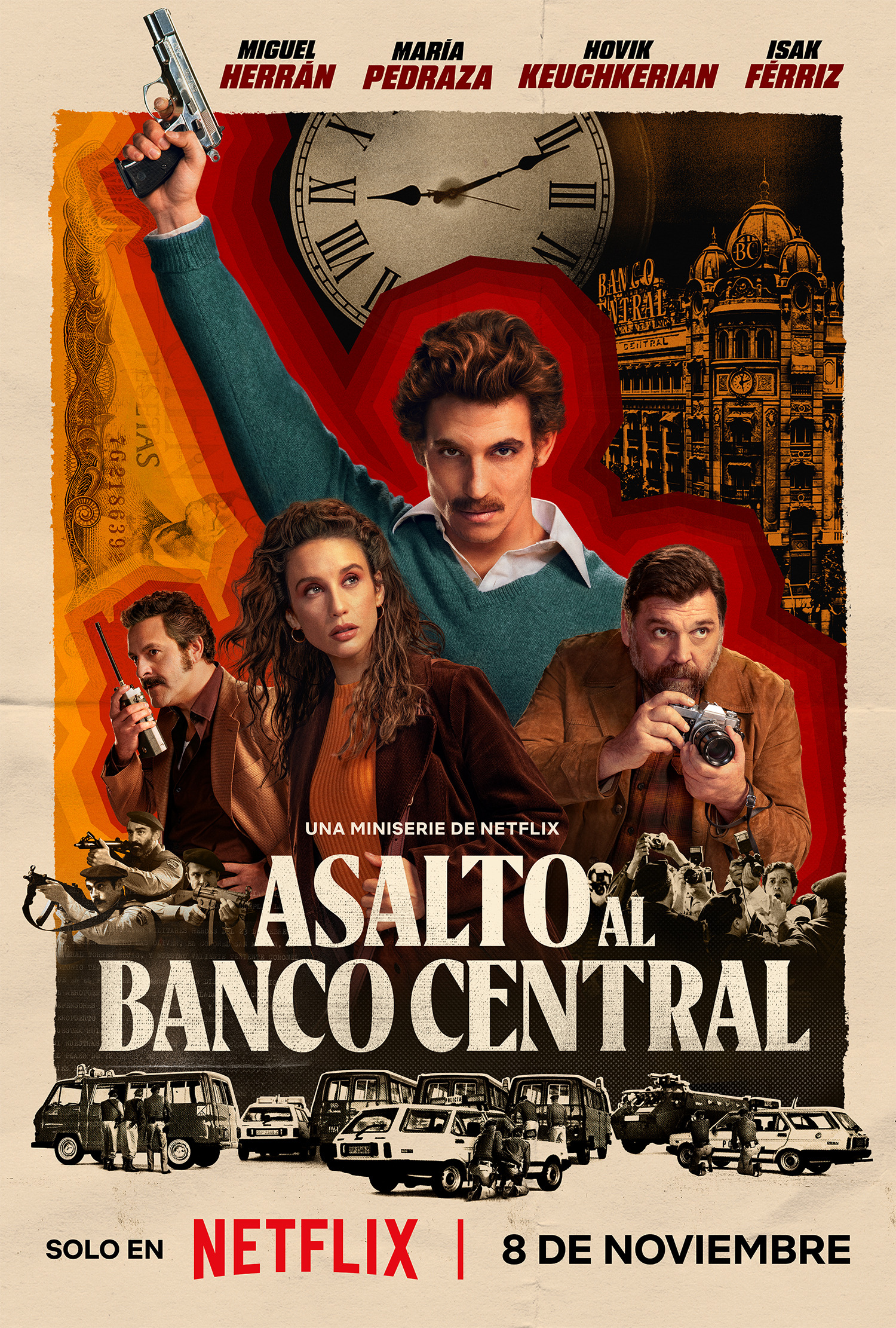 Mega Sized TV Poster Image for Asalto al Banco Central (#2 of 2)