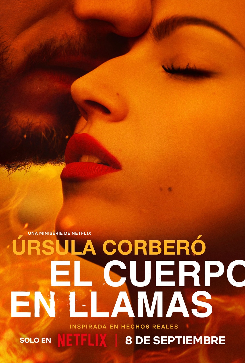 Extra Large TV Poster Image for El cuerpo en llamas (#1 of 2)