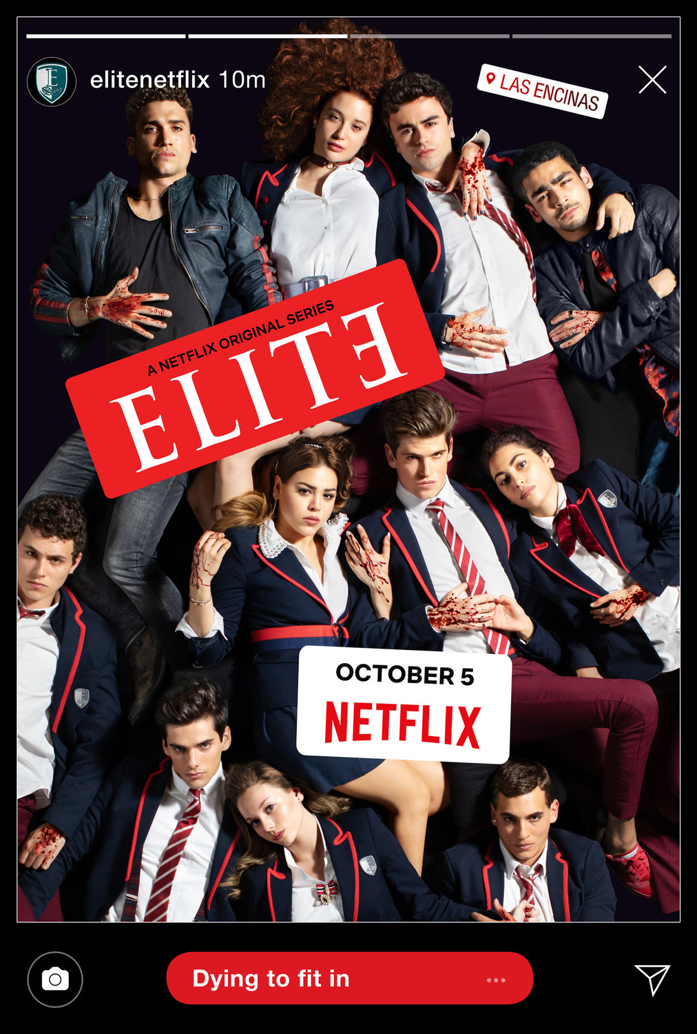 Extra Large TV Poster Image for Élite (#1 of 19)