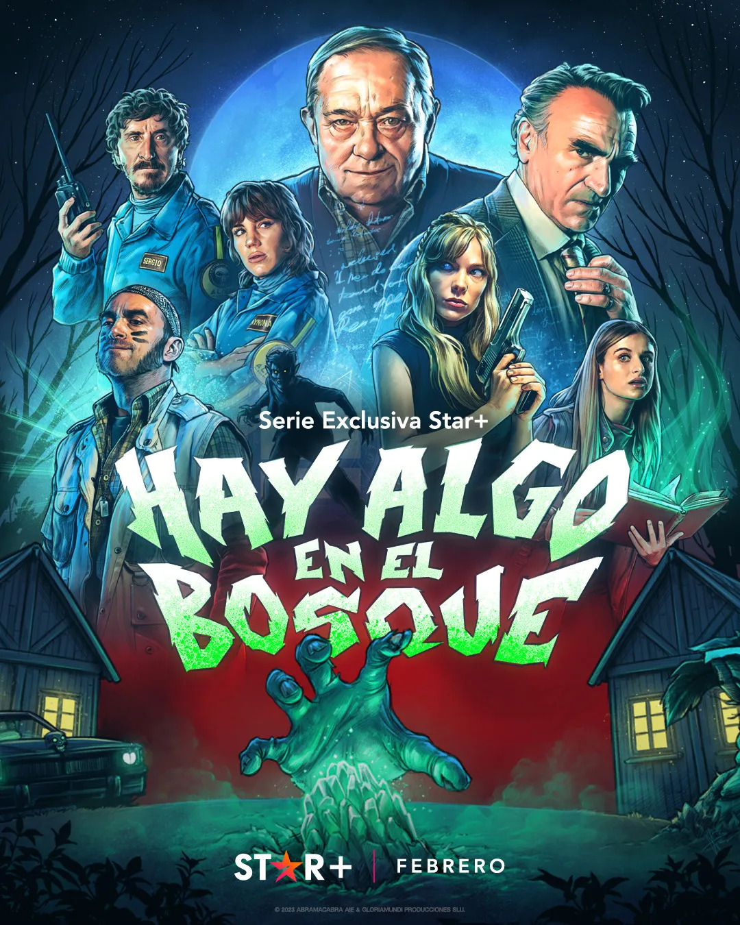 Extra Large TV Poster Image for Hay algo en el bosque 