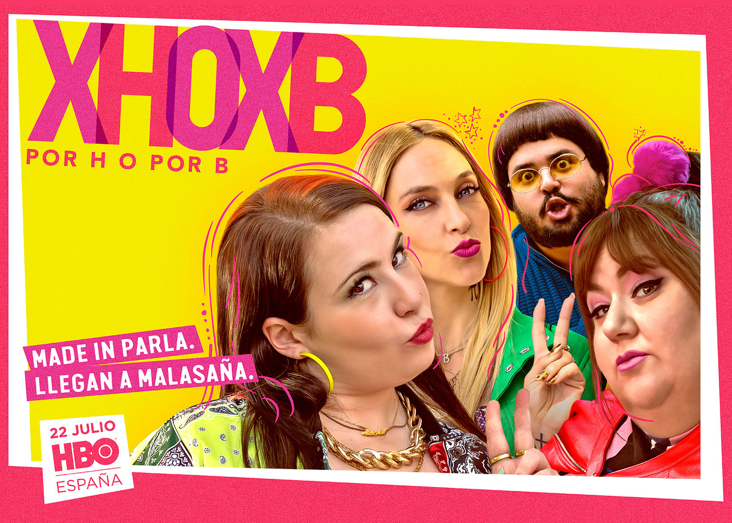 Extra Large TV Poster Image for Por H o por B (#4 of 4)