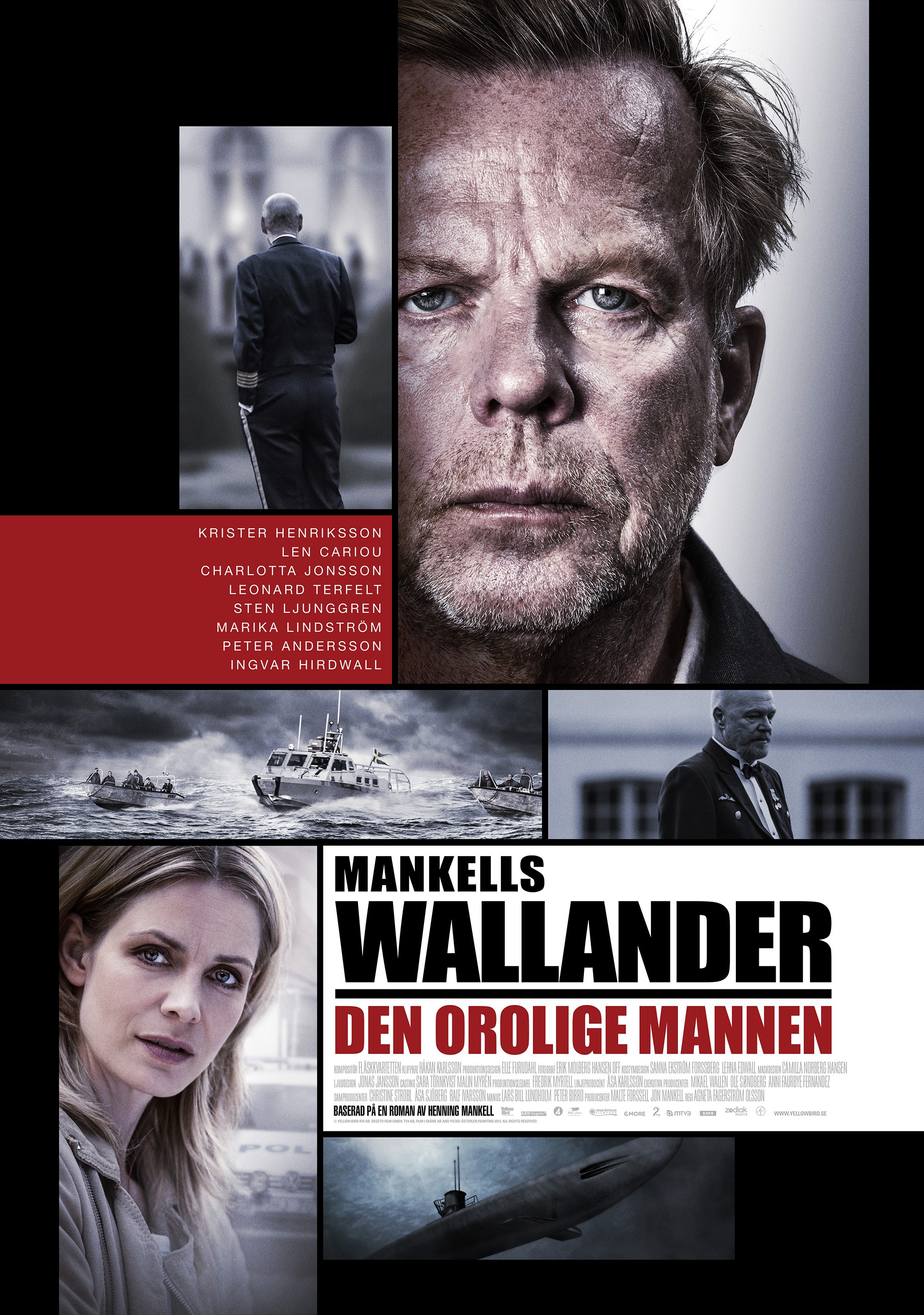 Mega Sized Movie Poster Image for Wallander - Den orolige mannen 