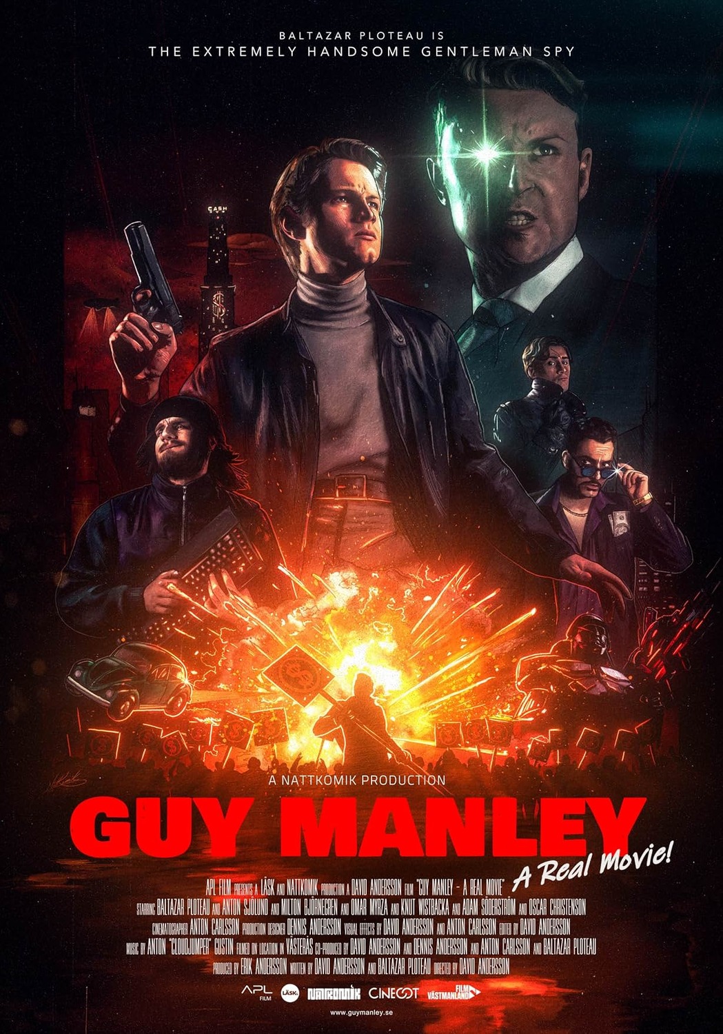 Extra Large Movie Poster Image for Guy Manley - A Real Movie (#1 of 2)