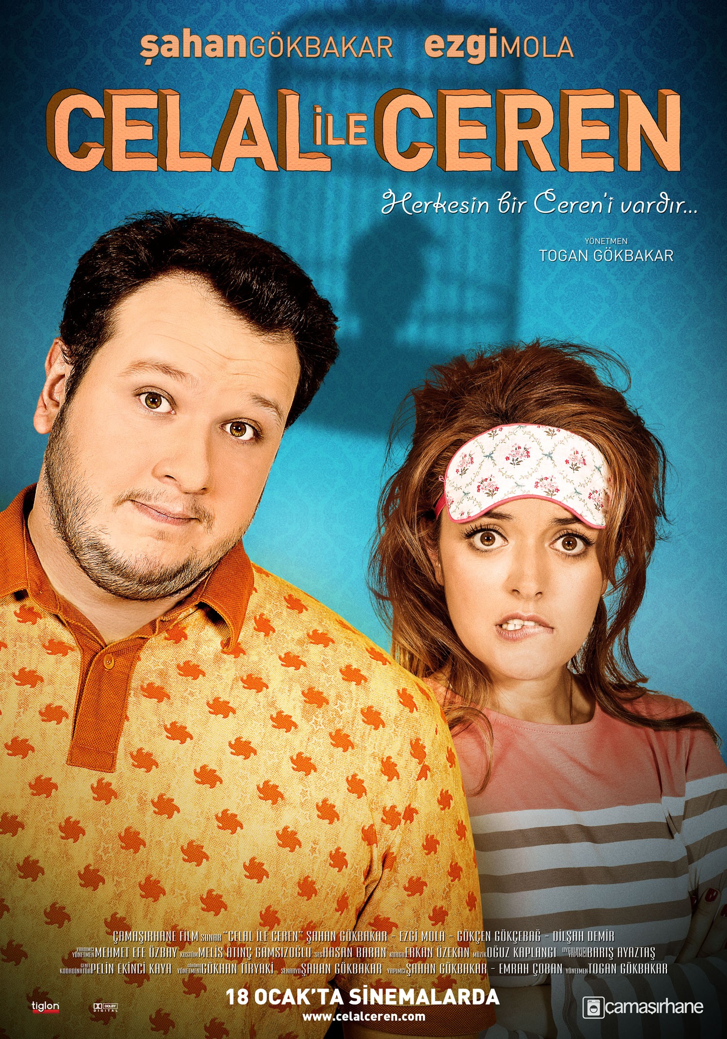 Mega Sized Movie Poster Image for Celal ile Ceren 