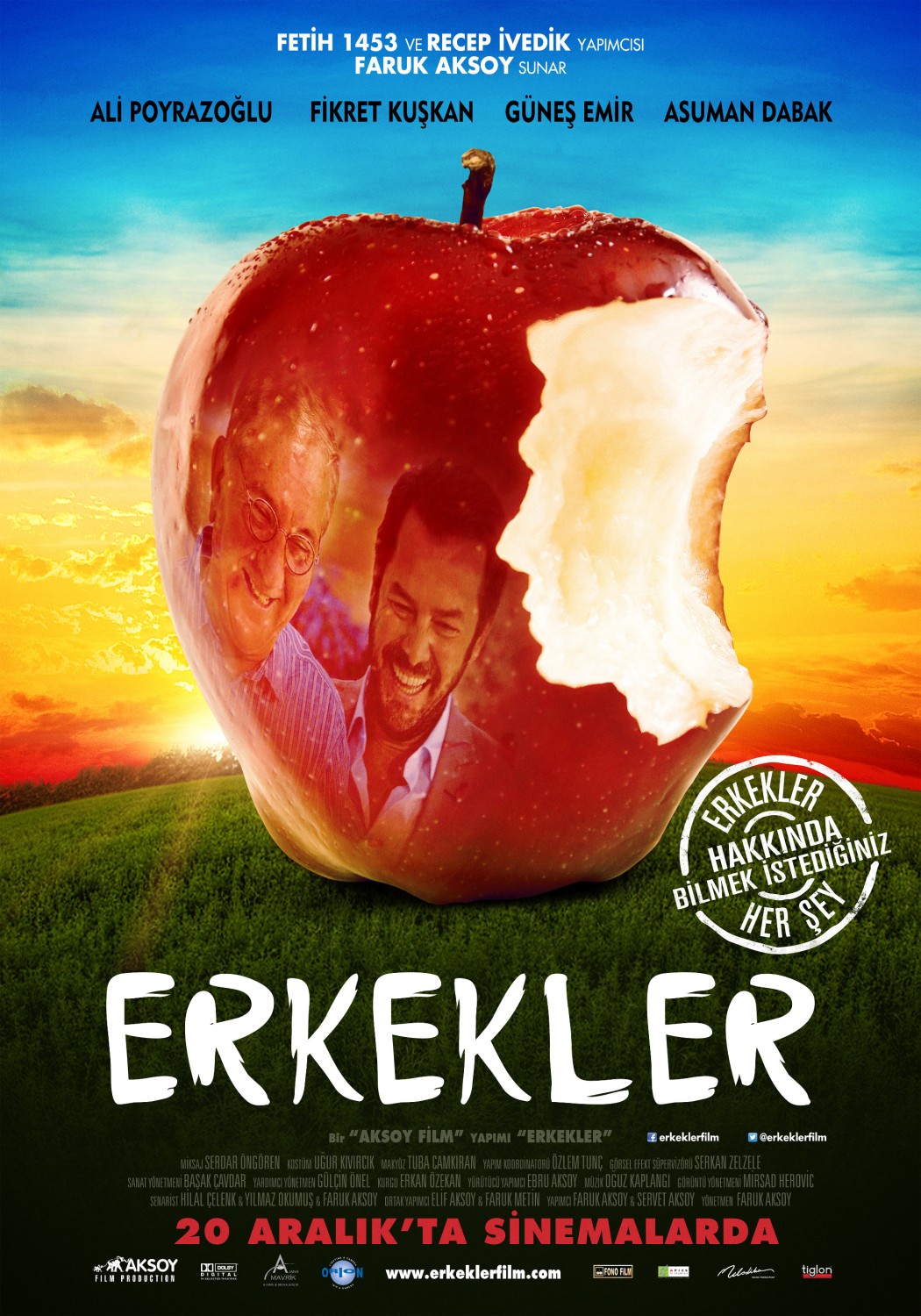 Extra Large Movie Poster Image for Erkekler (#1 of 2)