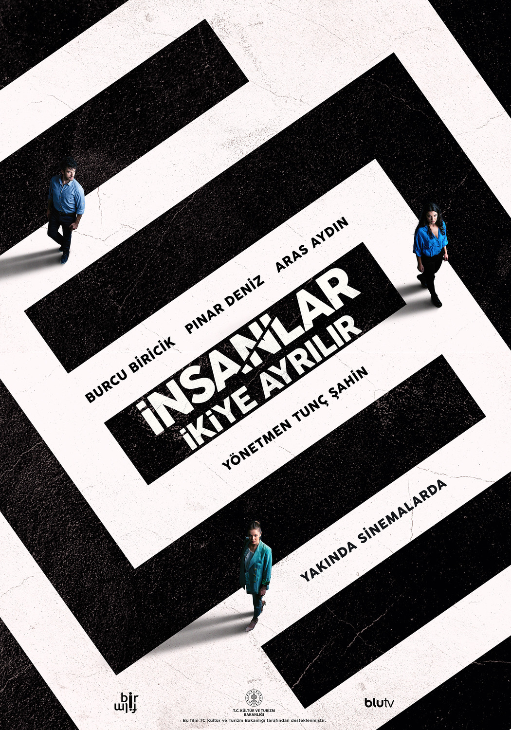 Extra Large Movie Poster Image for İnsanlar İkiye Ayrılır 