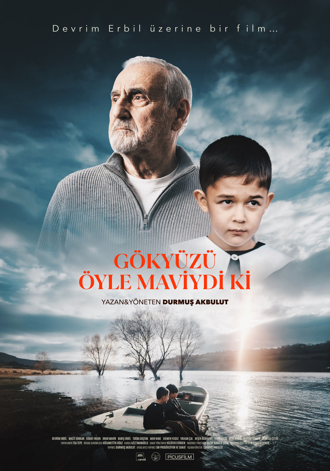 Extra Large Movie Poster Image for Gökyüzü Öyle Maviydi Ki 