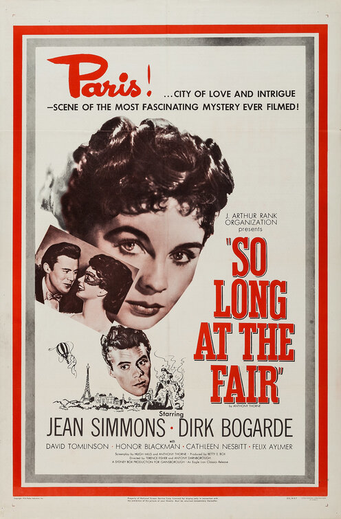 So Long at the Fair Movie Poster