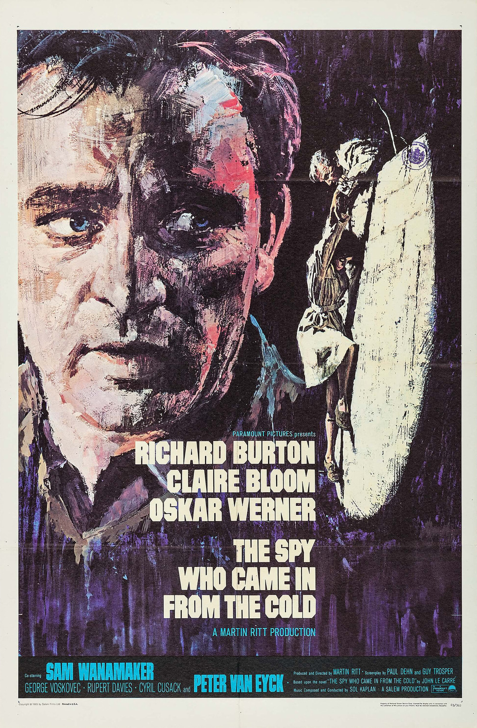 Extra Large Movie Poster Image for The Spy Who Came in from the Cold (#2 of 4)