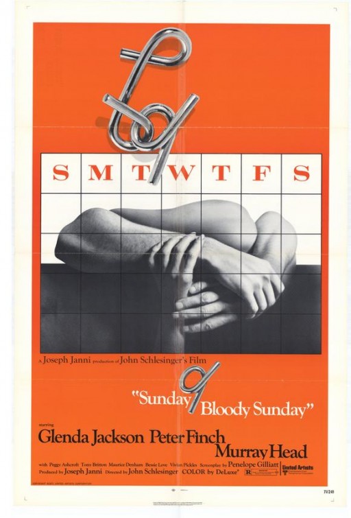 Sunday Bloody Sunday Movie Poster