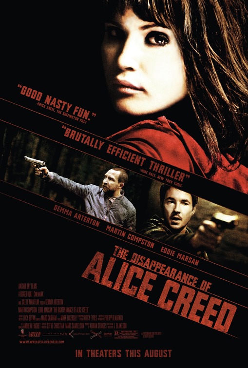 The Disappearance of Alice Creed Movie Poster