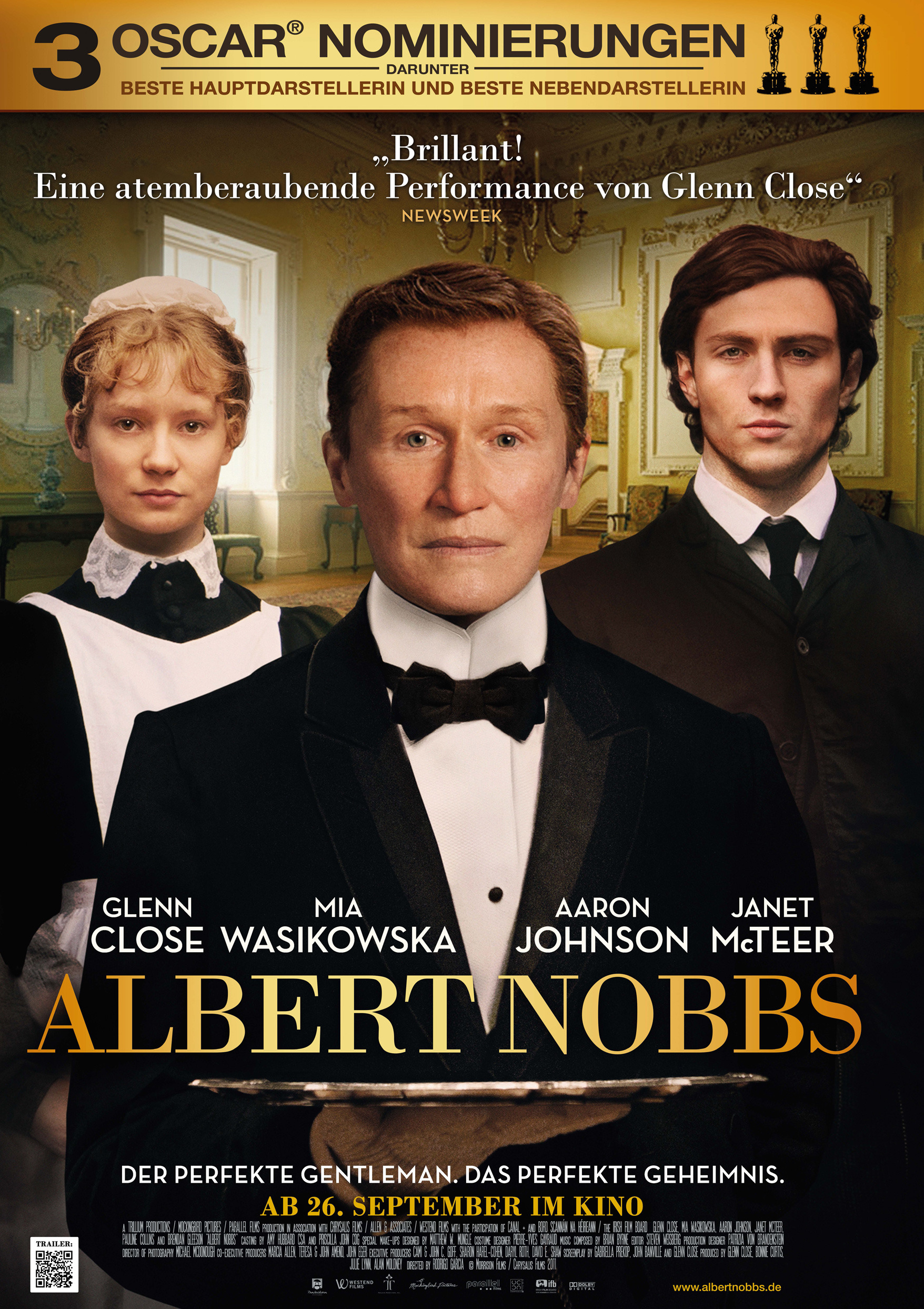 Mega Sized Movie Poster Image for Albert Nobbs (#6 of 6)