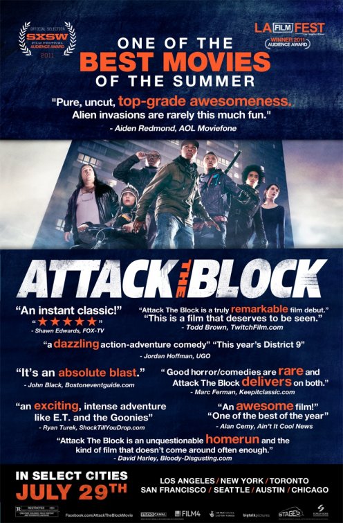 Attack the Block Movie Poster