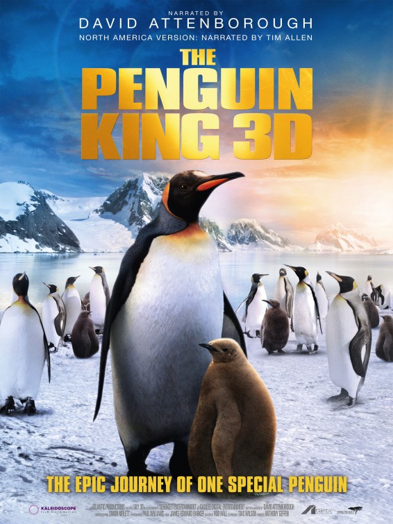 The Penguin King 3D Movie Poster