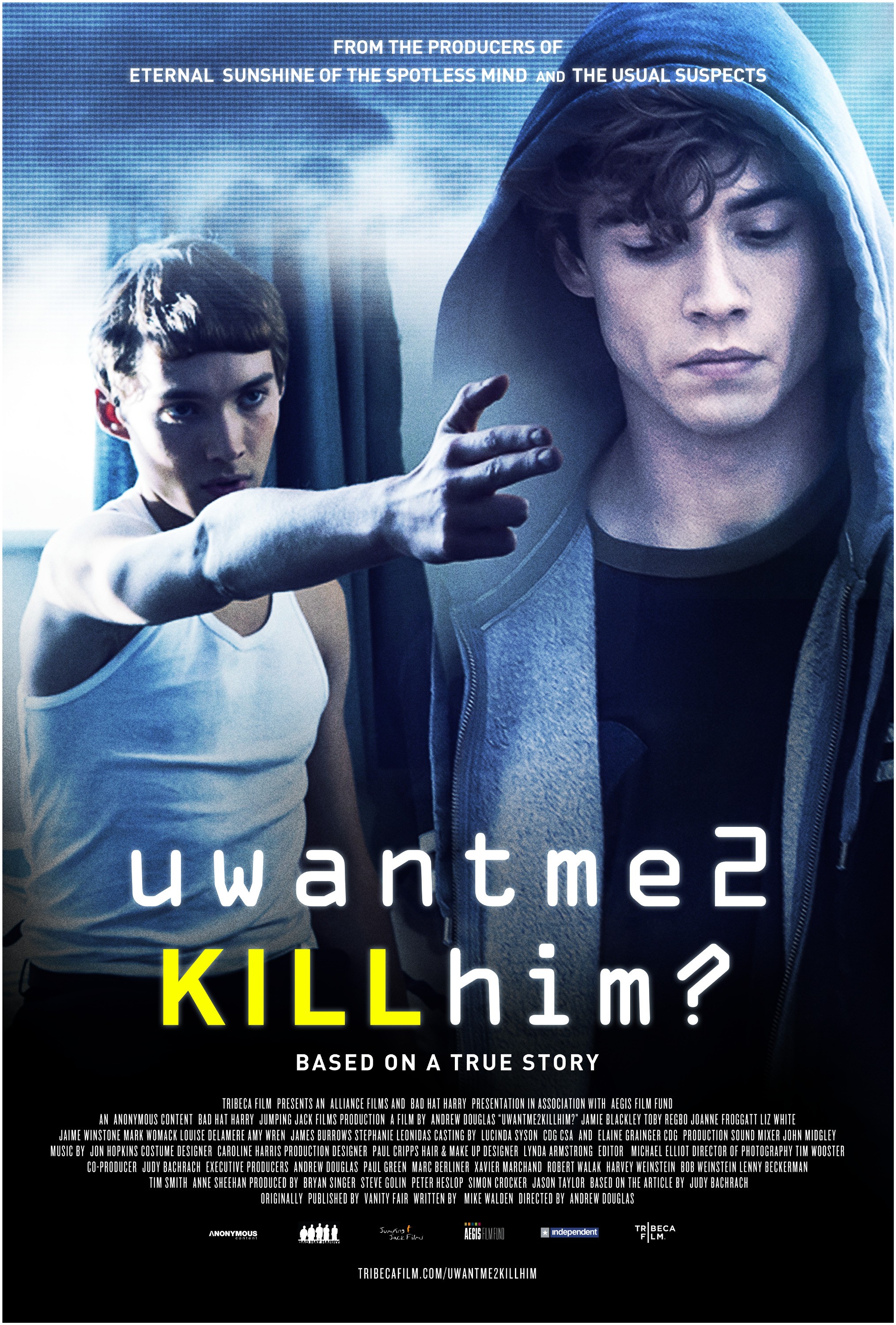 Mega Sized Movie Poster Image for uwantme2killhim? (#2 of 2)