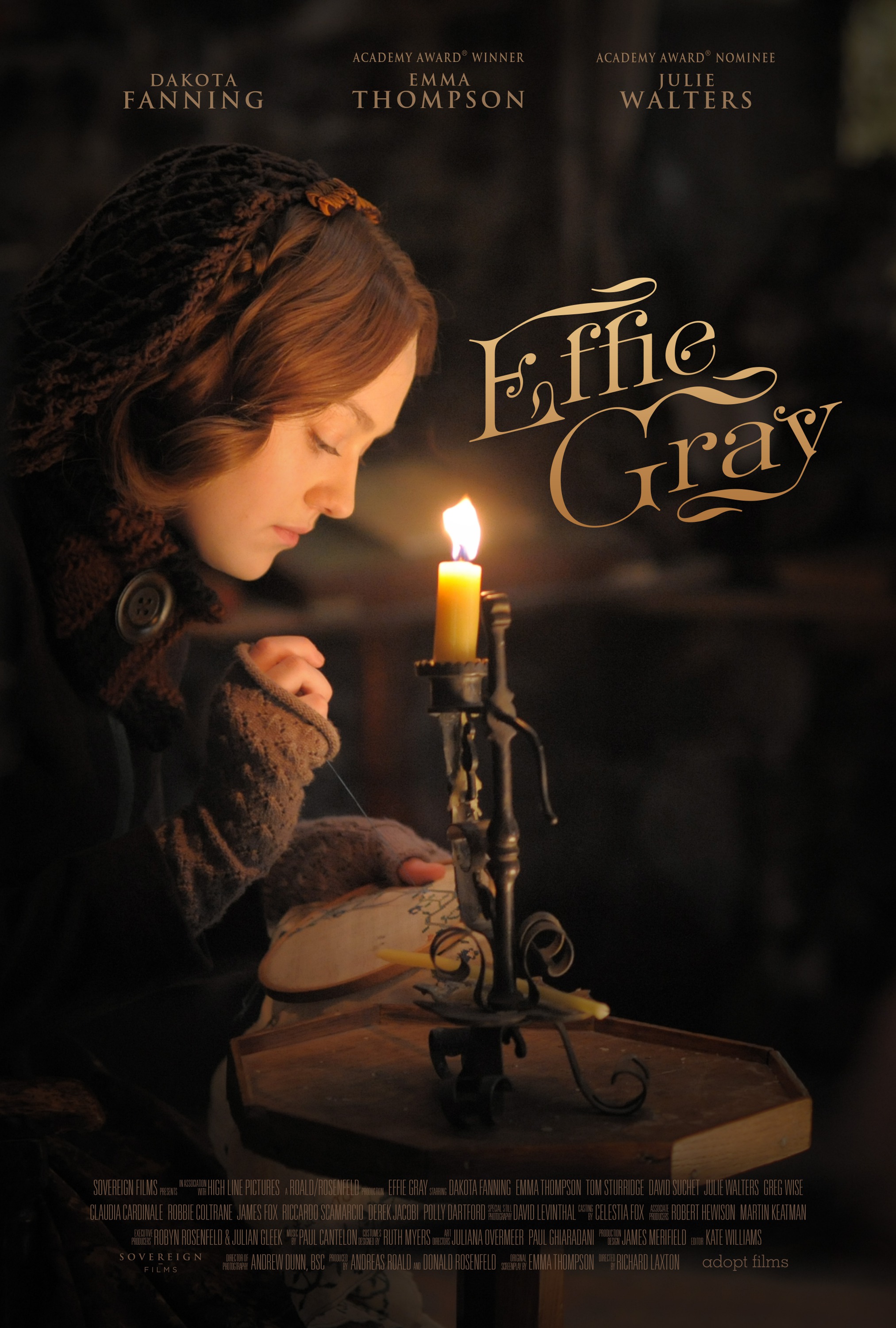 Mega Sized Movie Poster Image for Effie Gray (#2 of 3)