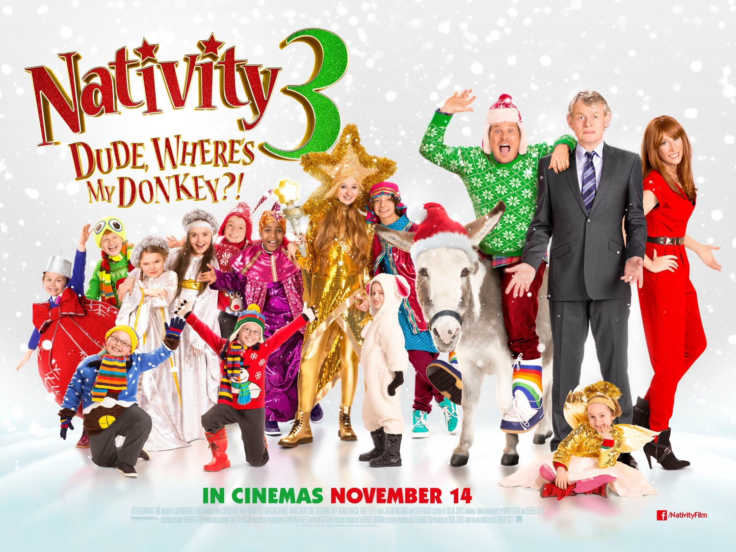 Extra Large Movie Poster Image for Nativity 3: Dude Where's My Donkey? (#1 of 2)