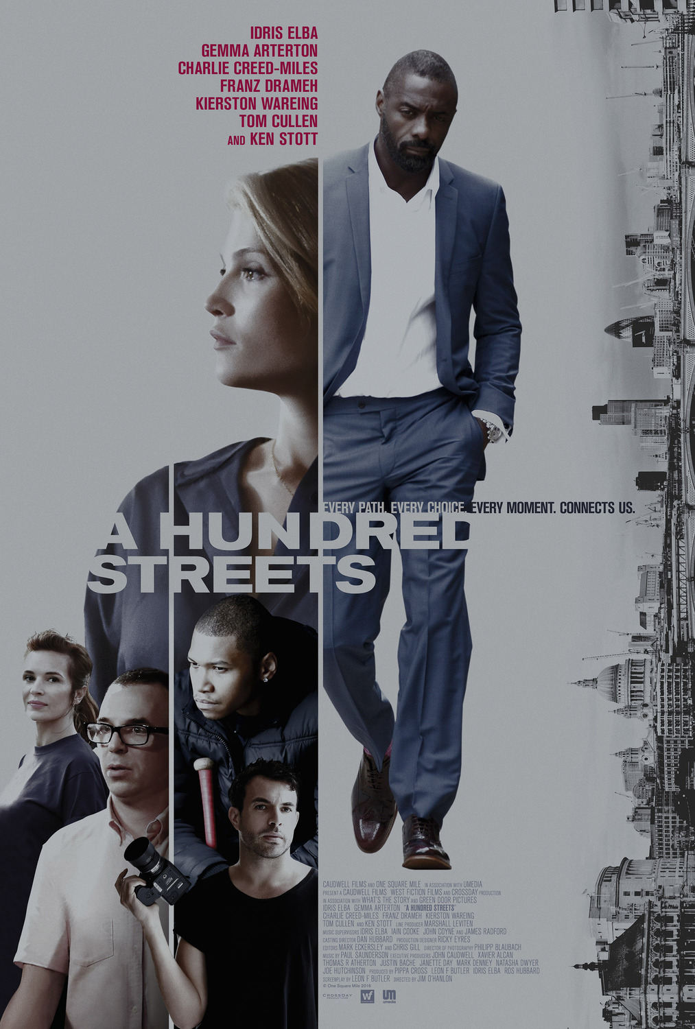 Extra Large Movie Poster Image for 100 Streets (#3 of 3)