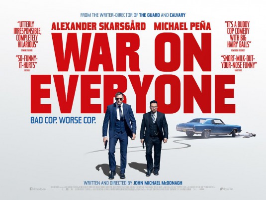 War on Everyone Movie Poster