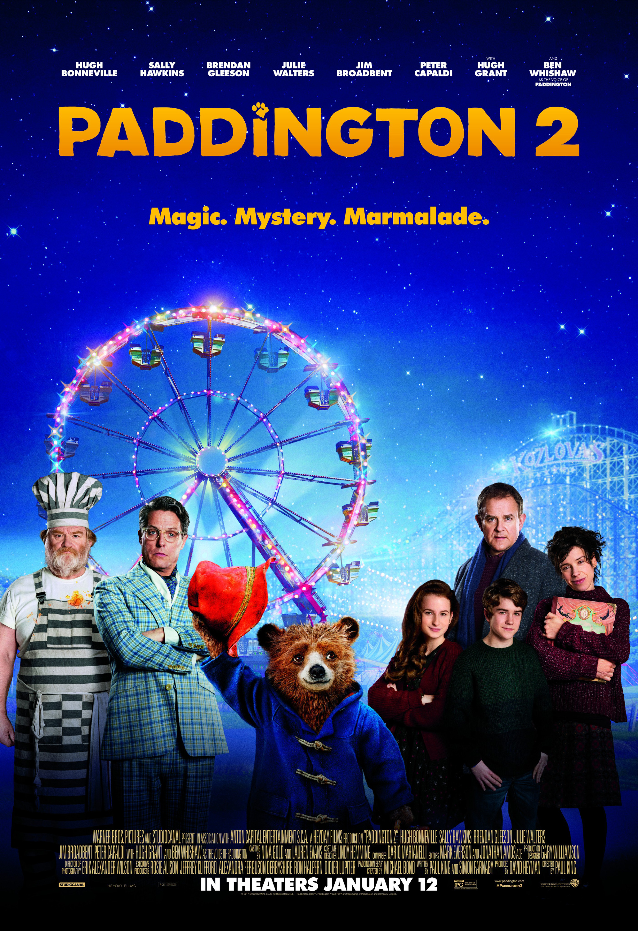 Mega Sized Movie Poster Image for Paddington 2 (#32 of 32)