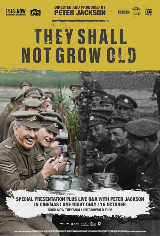 They Shall Not Grow Old Movie Poster