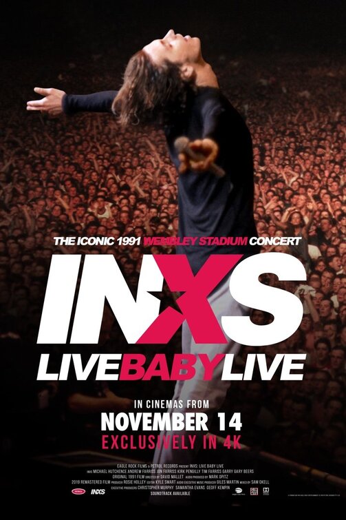 INXS: Live Baby Live Movie Poster