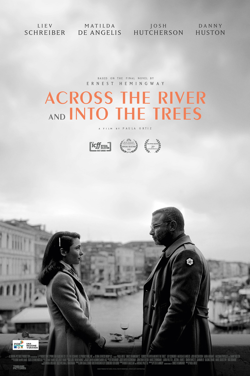 Extra Large Movie Poster Image for Across the River and Into the Trees (#2 of 4)