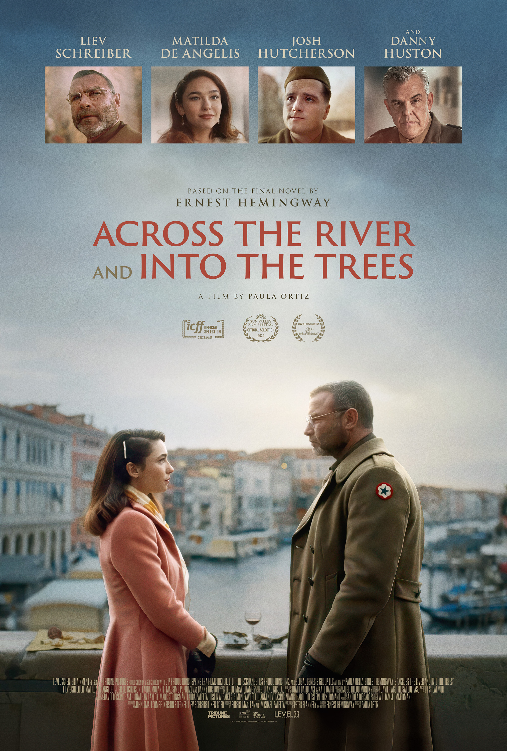 Mega Sized Movie Poster Image for Across the River and Into the Trees (#4 of 4)