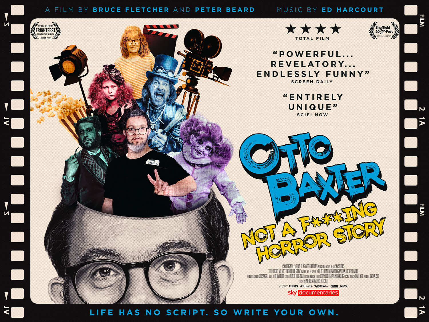 Extra Large Movie Poster Image for Otto Baxter: Not a Fucking Horror Story 