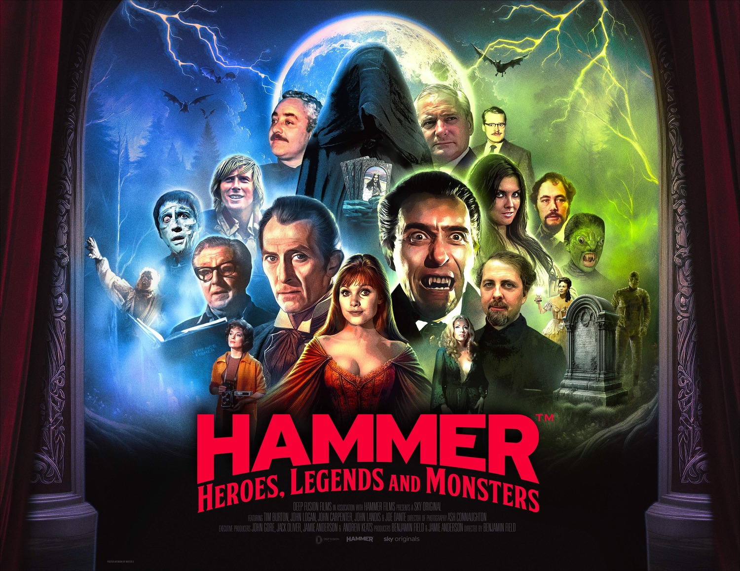 Extra Large Movie Poster Image for Hammer: Heroes, Legends and Monsters 