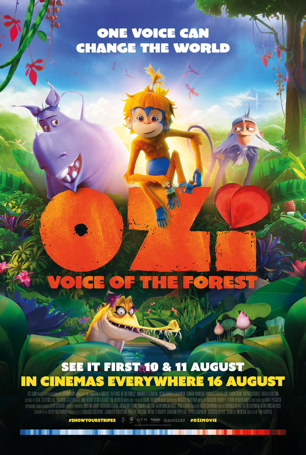 Extra Large Movie Poster Image for Ozi: Voice of the Forest (#1 of 2)