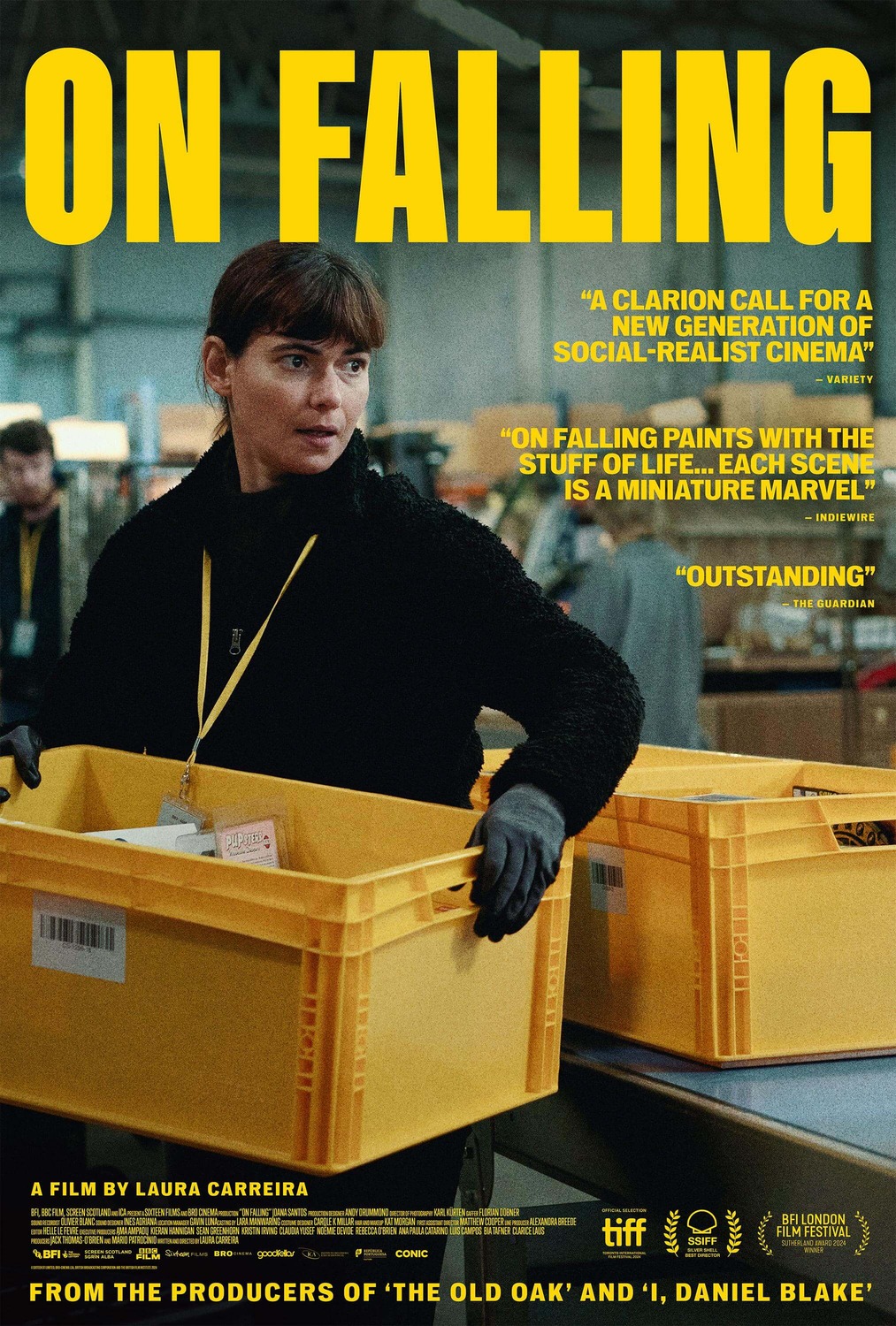 Extra Large Movie Poster Image for On Falling 