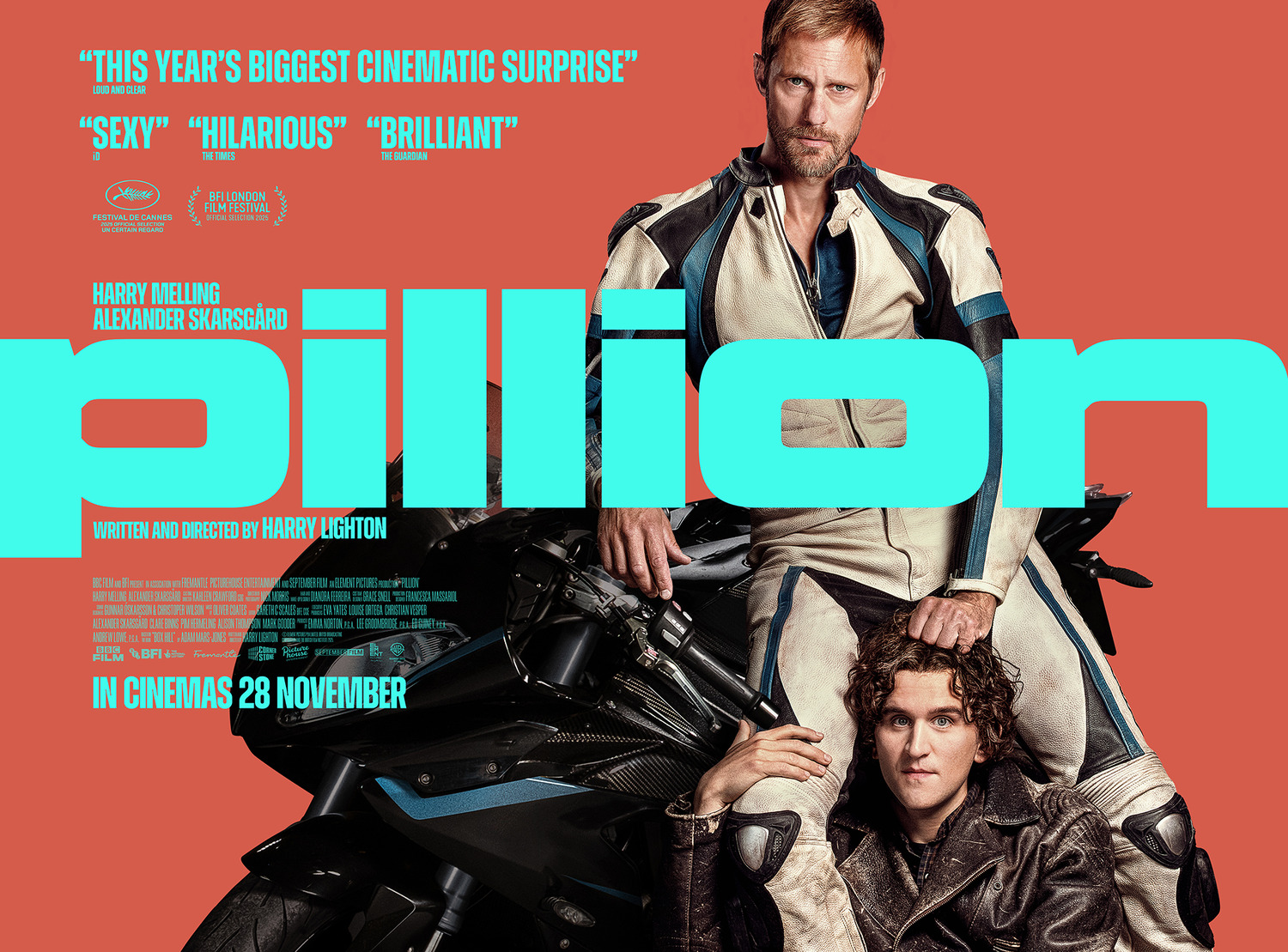 Extra Large Movie Poster Image for Pillion (#4 of 4)