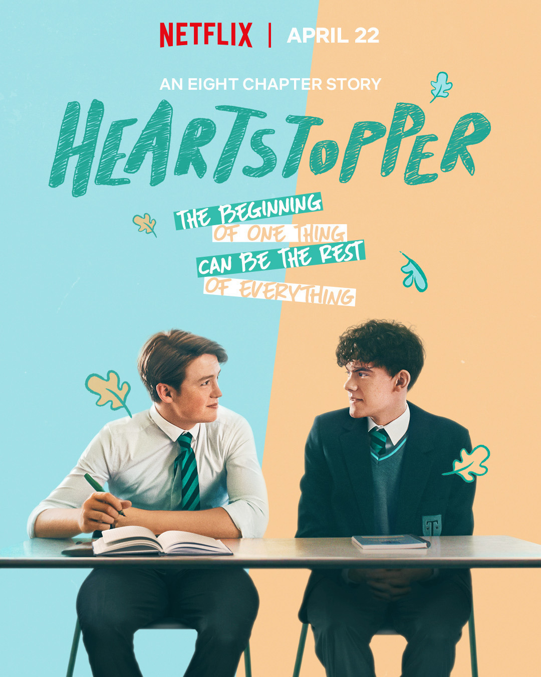 Extra Large TV Poster Image for Heartstopper (#1 of 4)