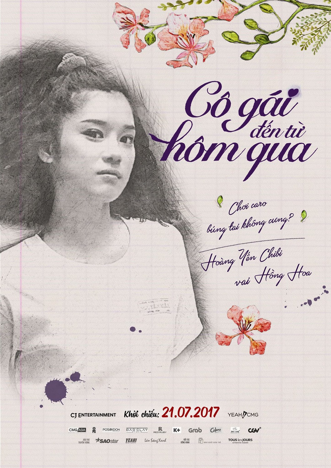 Extra Large Movie Poster Image for Co gai den tu hom qua (#2 of 14)