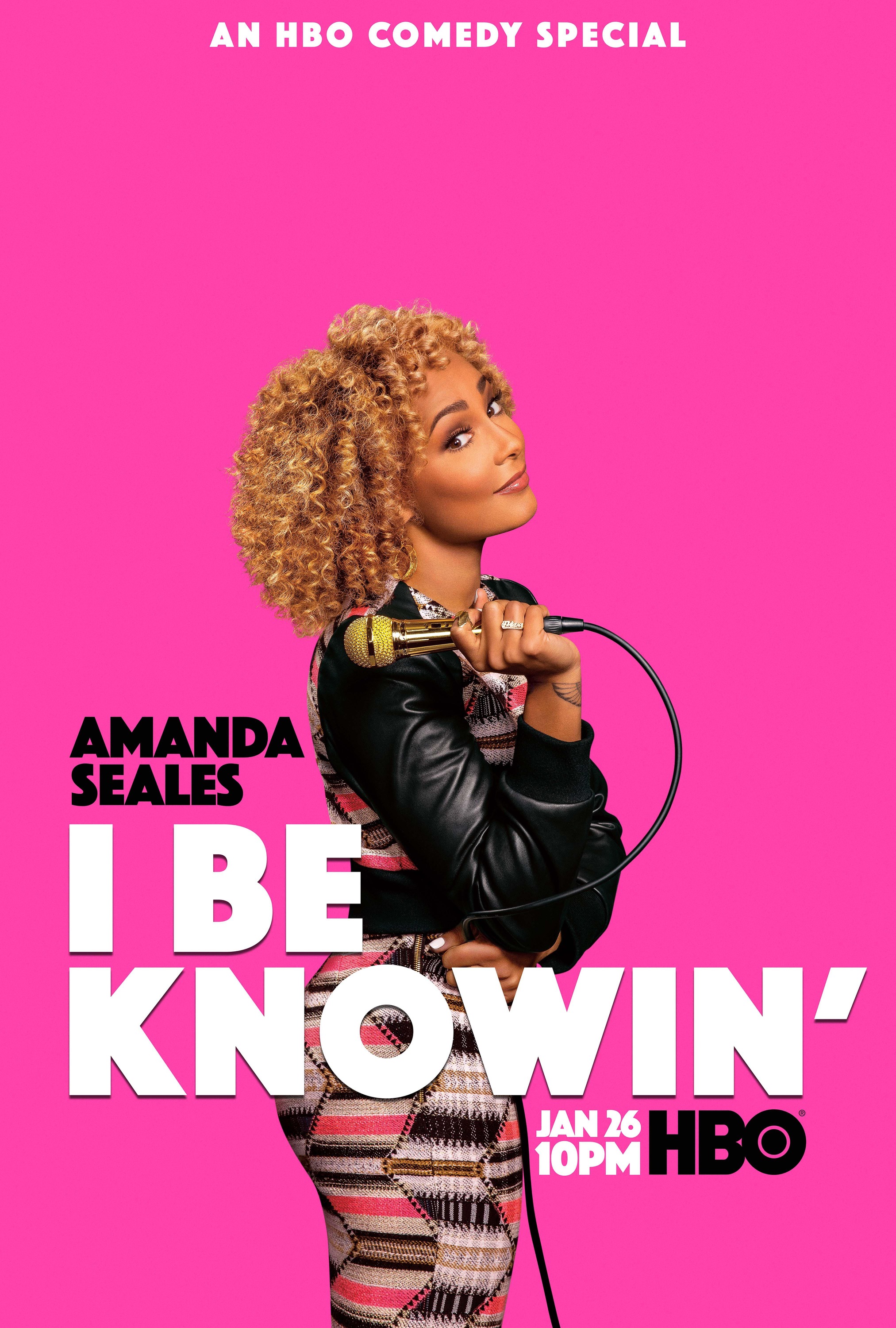 Mega Sized TV Poster Image for Amanda Seales: I Be Knowin' 