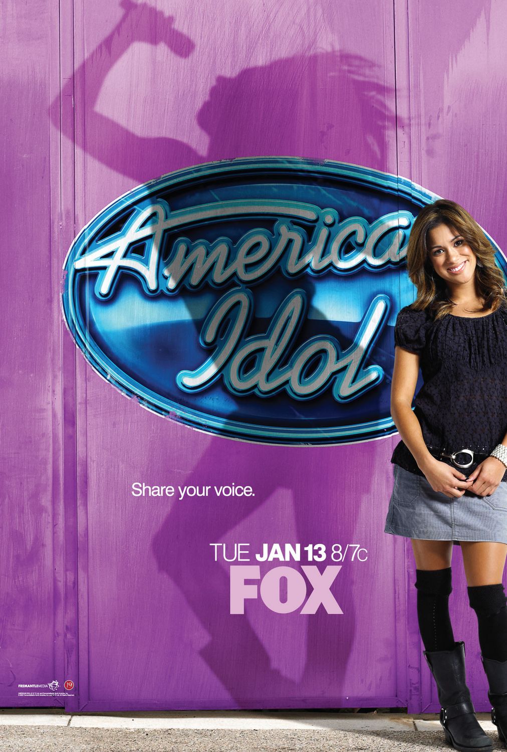 Extra Large TV Poster Image for American Idol (#5 of 68)