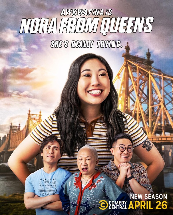 Awkwafina Is Nora from Queens Movie Poster