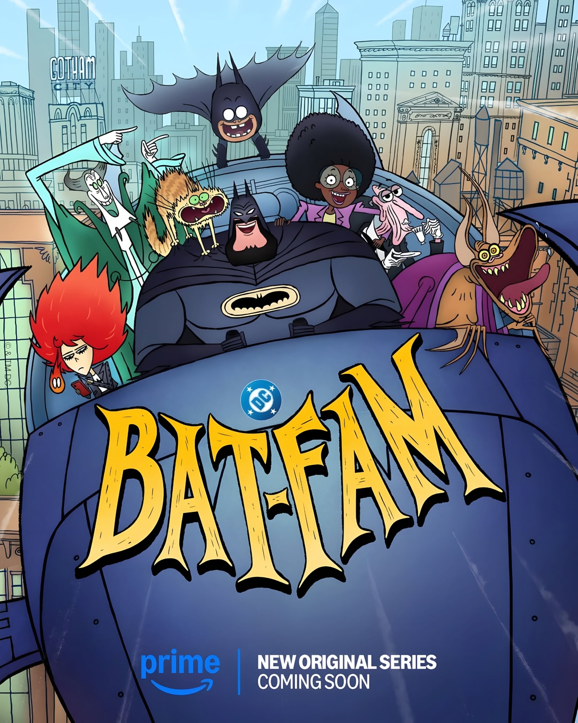 Mega Sized TV Poster Image for Bat-Fam 