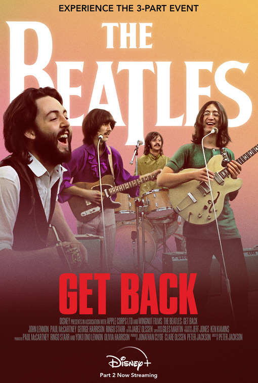 The Beatles: Get Back Movie Poster