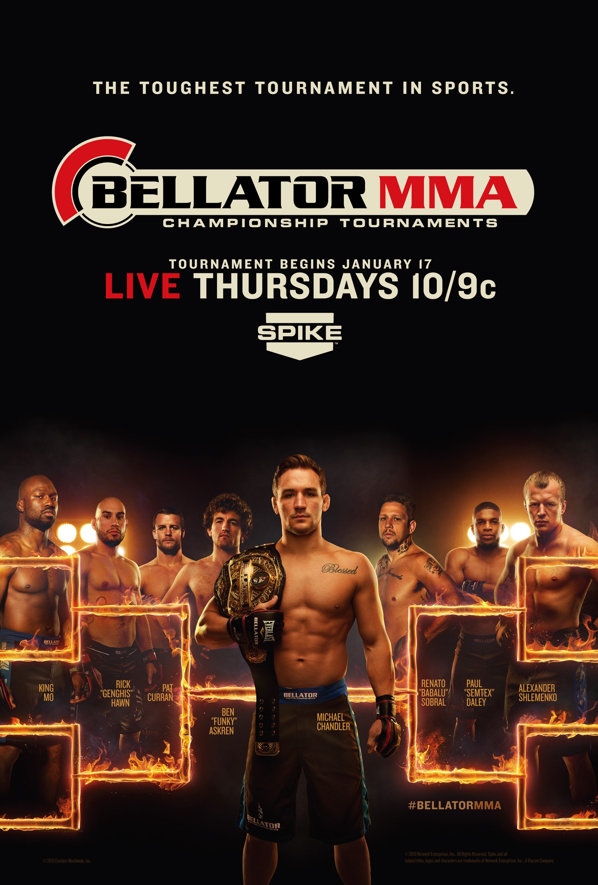 Mega Sized TV Poster Image for Bellator MMA (#2 of 2)