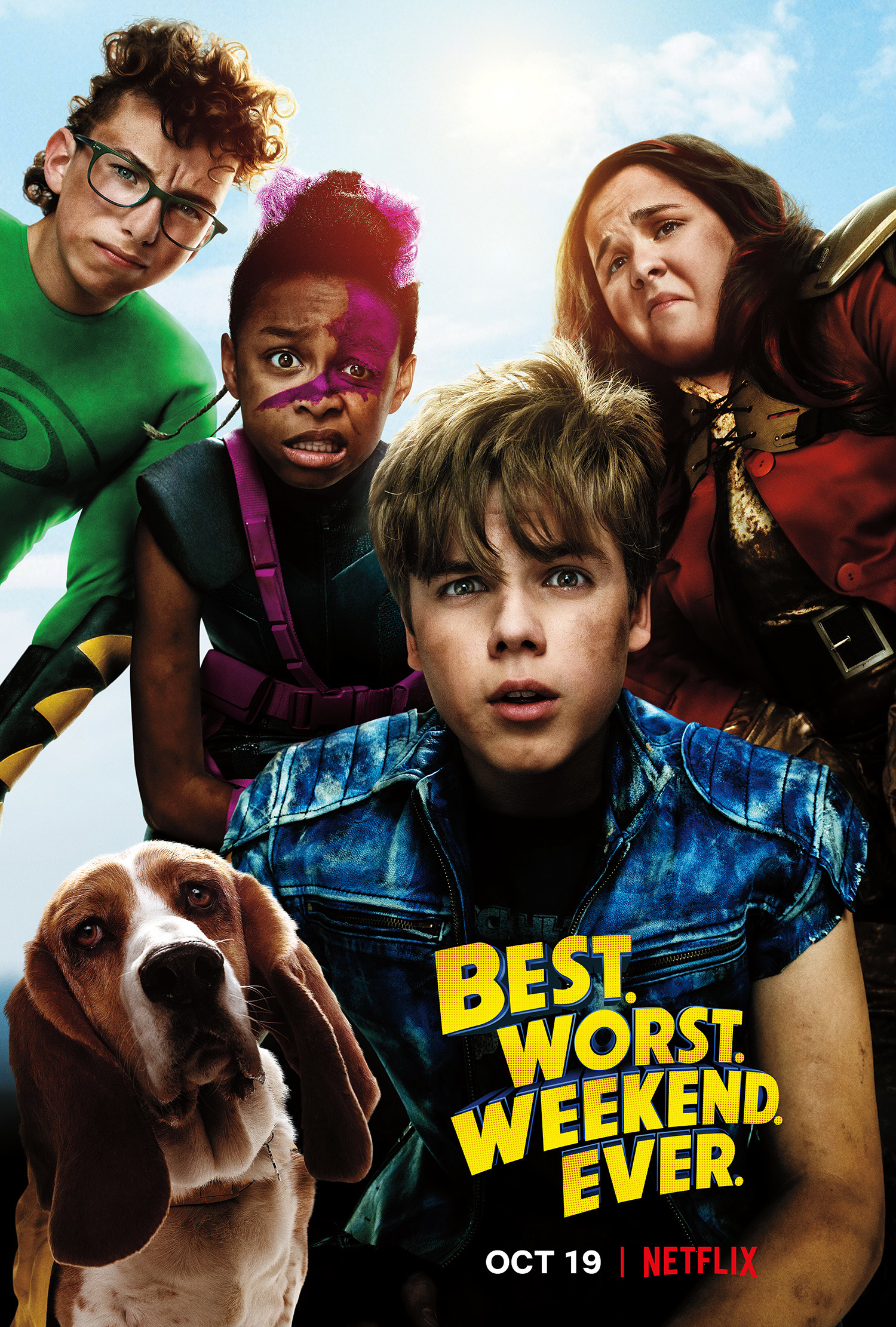 Mega Sized TV Poster Image for Best. Worst. Weekend. Ever. 