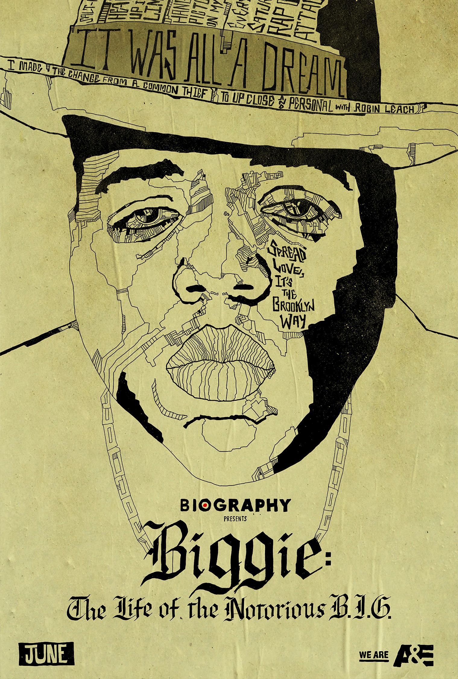 Mega Sized TV Poster Image for Biggie: The Life of Notorious B.I.G. (#2 of 2)